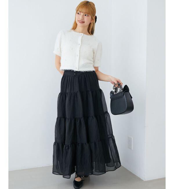  「☆ふわふわビジュートップス」|Tシャツ・カットソー|