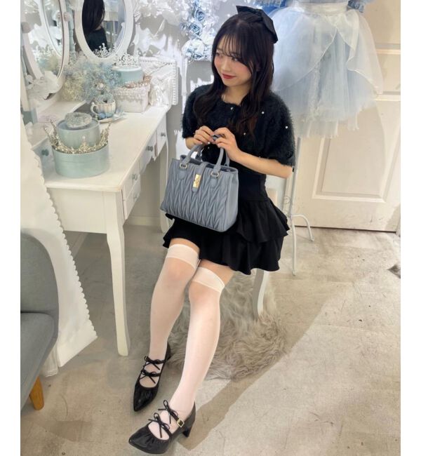  「☆ふわふわビジュートップス」|Tシャツ・カットソー|