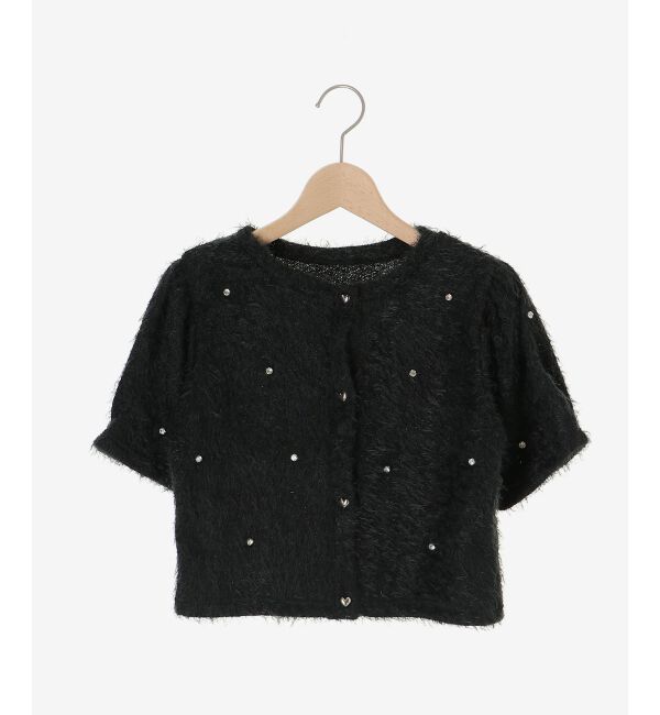  「☆ふわふわビジュートップス」|Tシャツ・カットソー|