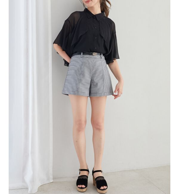  「スカラップシアーサンダル」|サンダル|