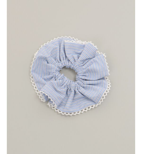  「ストライプシュシュ」|ヘアゴム・シュシュ|