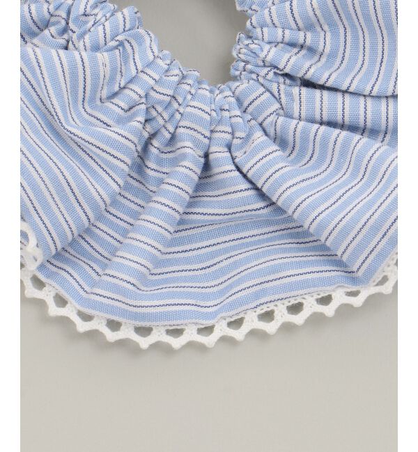  「ストライプシュシュ」|ヘアゴム・シュシュ|