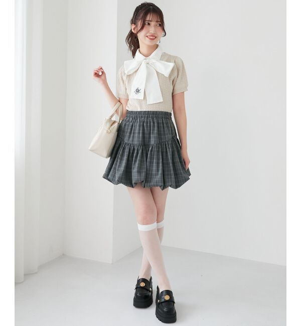  「バルーンミニスカパン」|スカート|