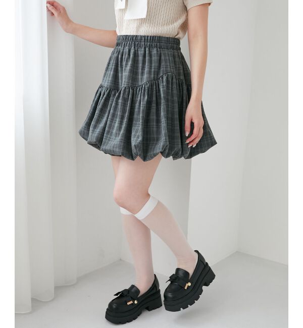  「バルーンミニスカパン」|スカート|