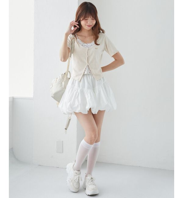  「バルーンミニスカパン」|スカート|