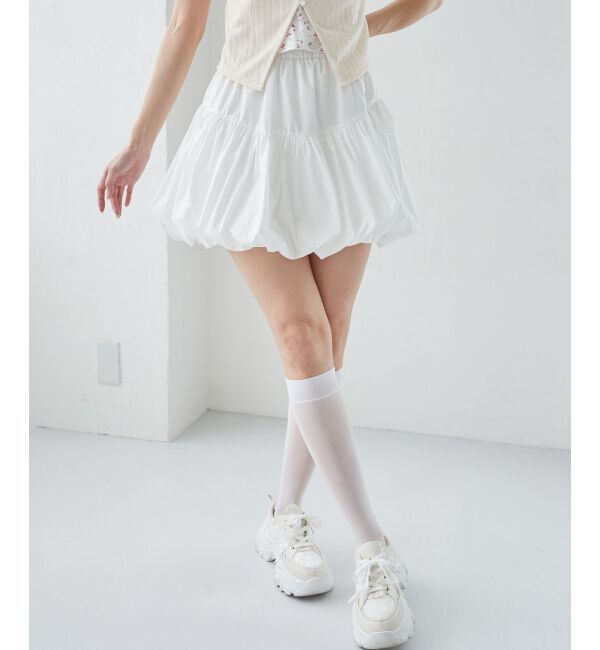  「バルーンミニスカパン」|スカート|