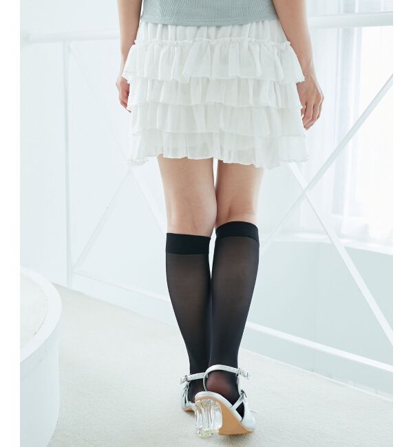  「4段フリルスカパン」|スカート|