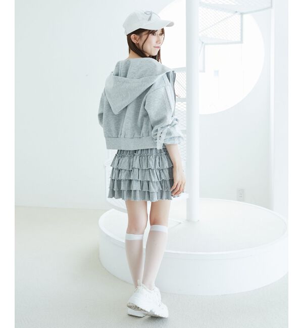  「4段フリルスカパン」|スカート|