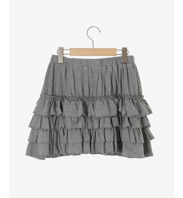  「4段フリルスカパン」|スカート|