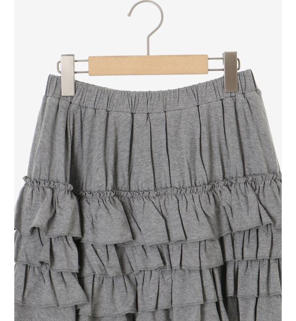  「4段フリルスカパン」|スカート|