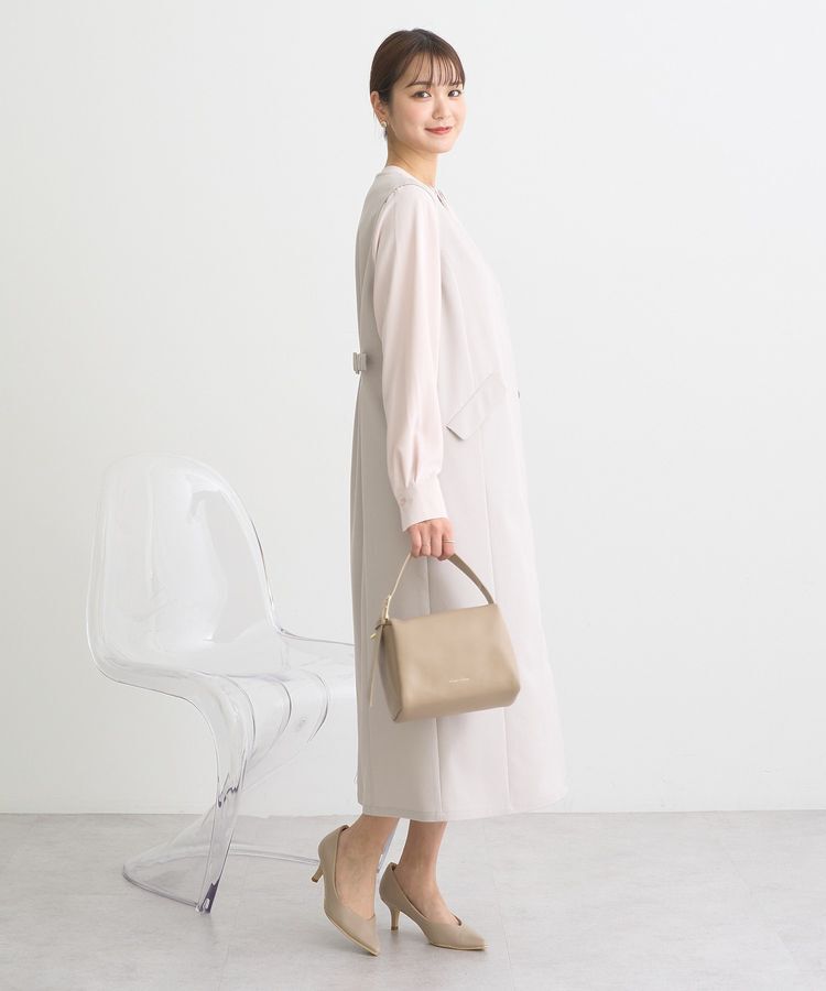 earth music&ecology「ジレワンピース」|ジャンパースカート|