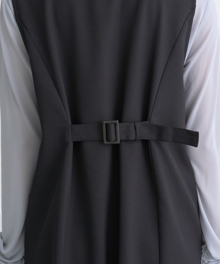 earth music&ecology「ジレワンピース」|ジャンパースカート|