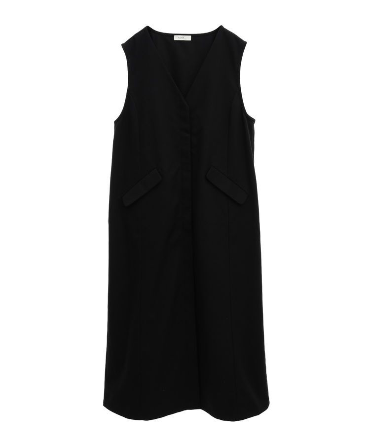 earth music&ecology「ジレワンピース」|ジャンパースカート|