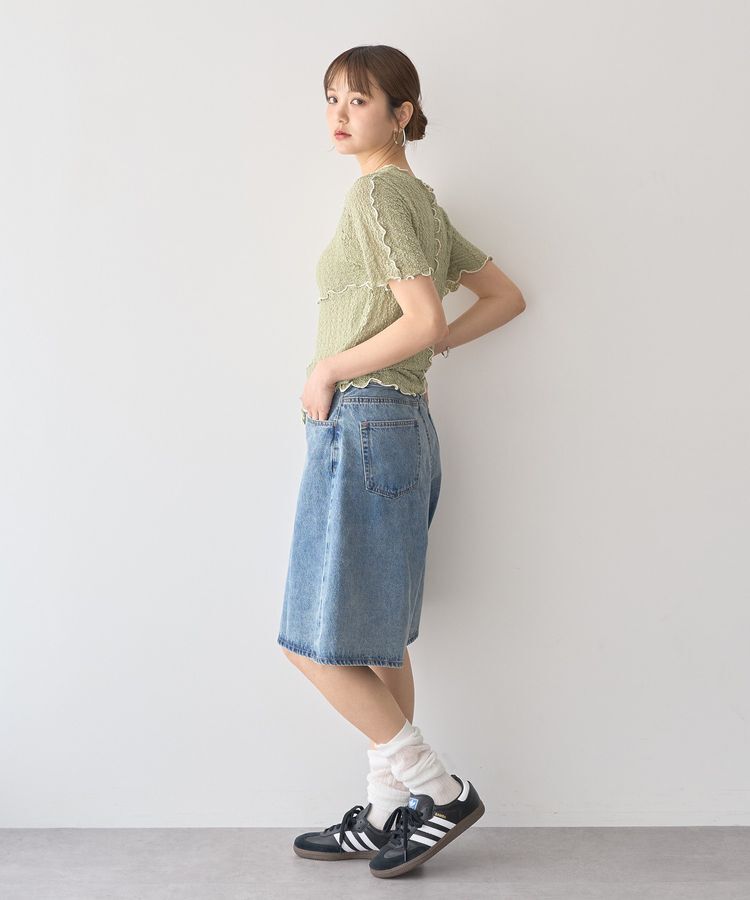 earth music&ecology「レースメロープルオーバー」|Tシャツ・カットソー|