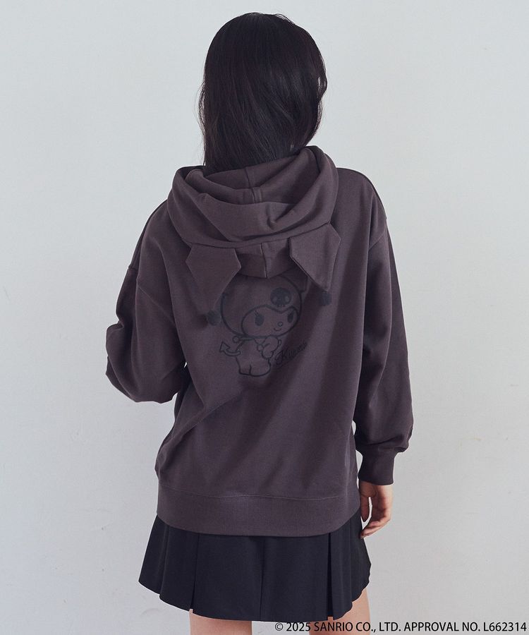 earth music&ecology「マイメロディ&クロミ/earth 耳付きフーディー」|スウェット・ジャージ|