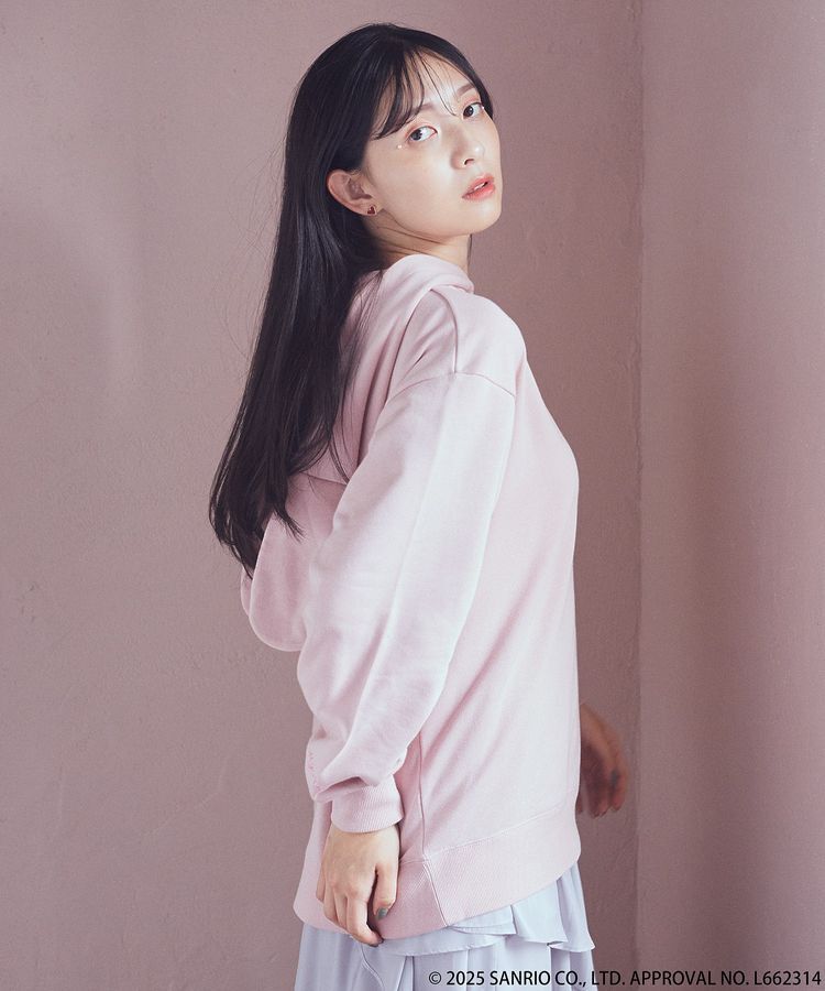 earth music&ecology「マイメロディ&クロミ/earth 耳付きフーディー」|スウェット・ジャージ|