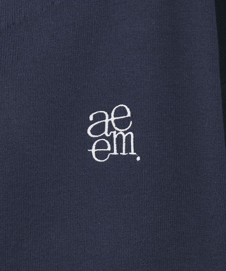 earth music&ecology「ダブルジップロゴニットプルオーバー」|ニット・セーター|