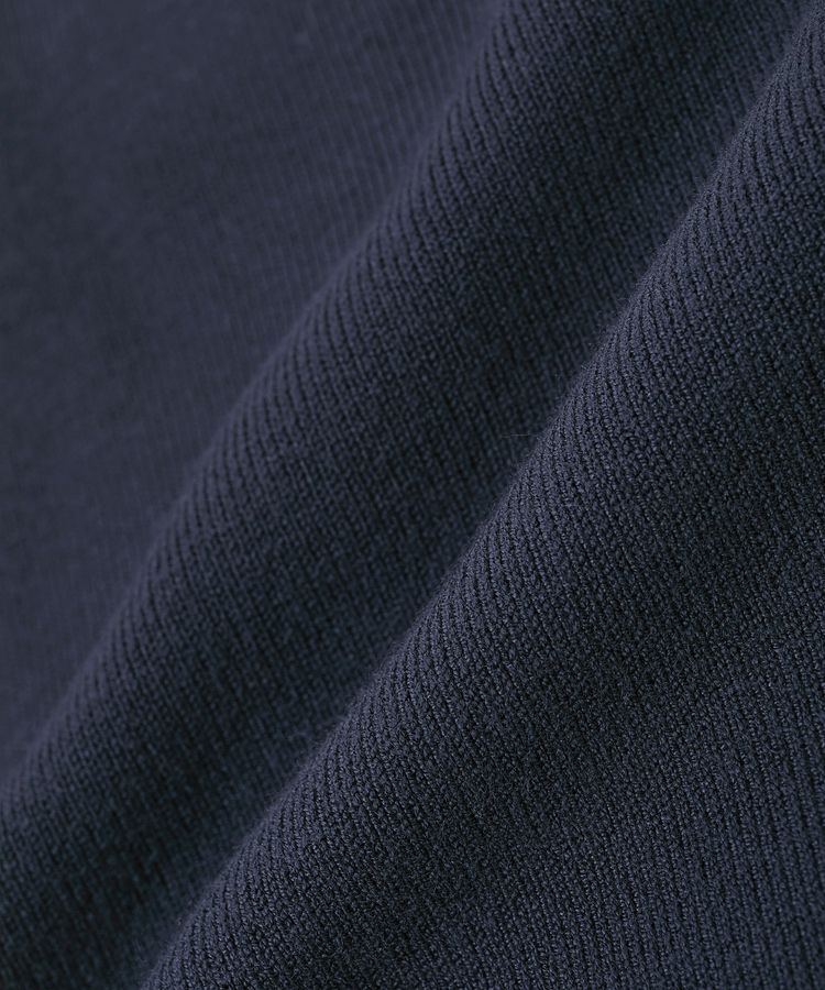 earth music&ecology「ダブルジップロゴニットプルオーバー」|ニット・セーター|