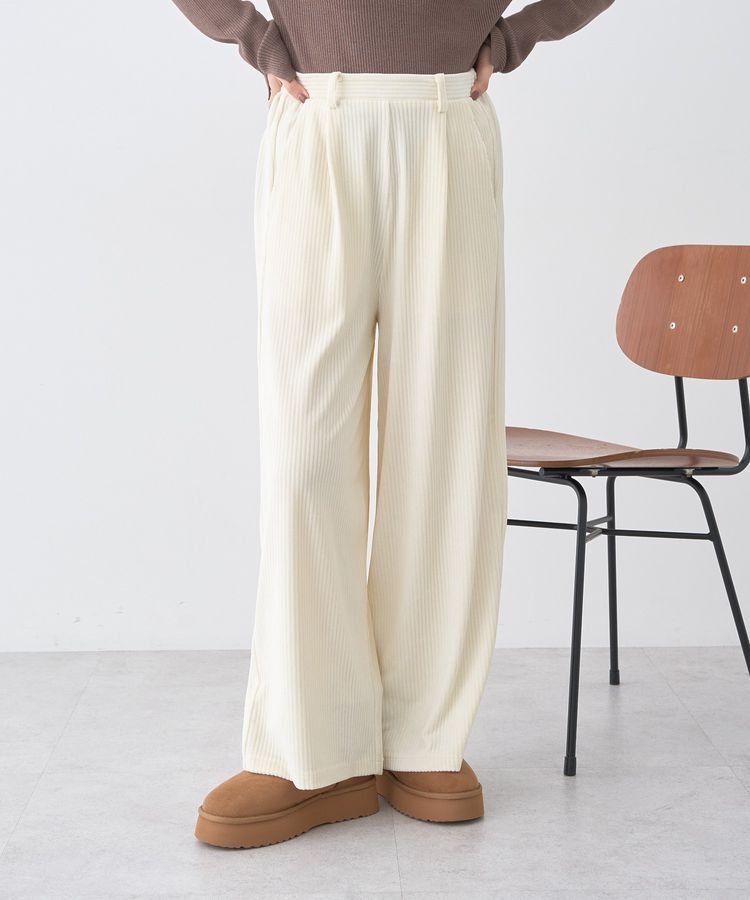 earth music&ecology「コーデュロイタックパンツ」|その他|