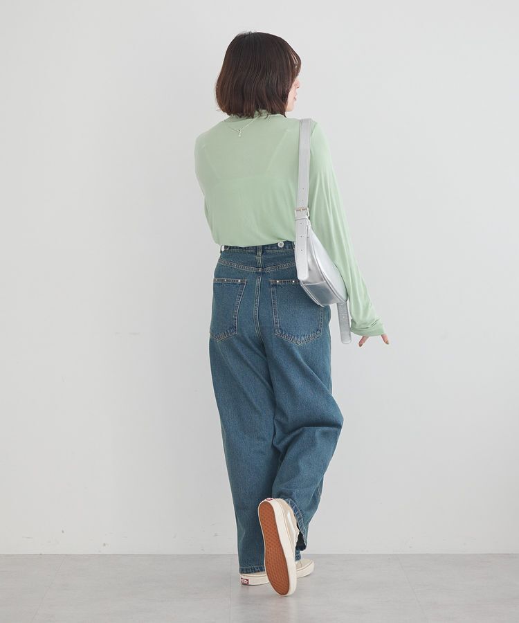 earth music&ecology「あったかフェミニンインナー(シアーハイネック)」|Tシャツ・カットソー|