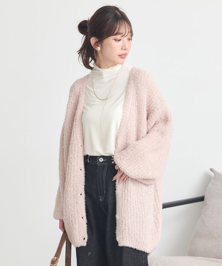 earth music&ecology「あったかフェミニンインナー(シアーハイネック)」|Tシャツ・カットソー|