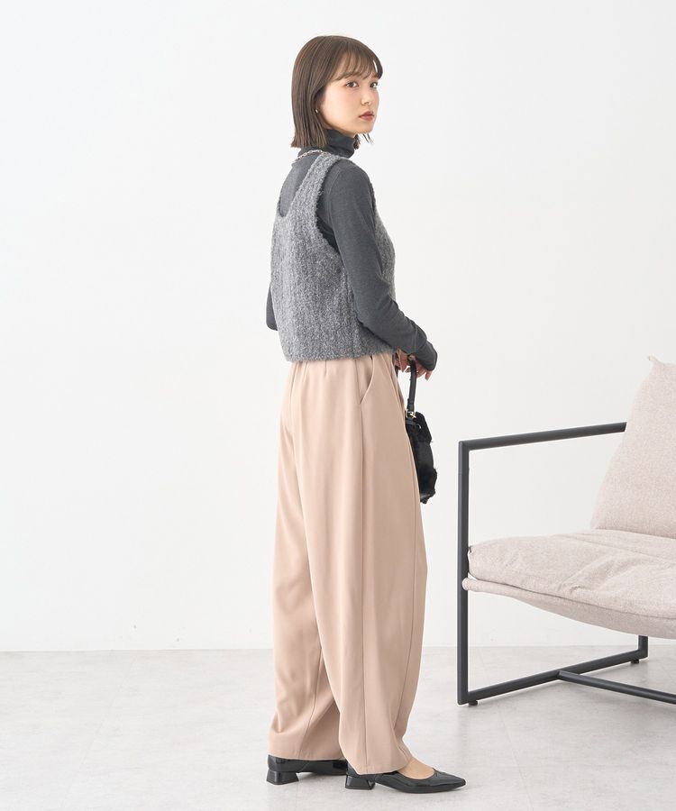 earth music&ecology「リブタートルネックプルオーバー」|Tシャツ・カットソー|