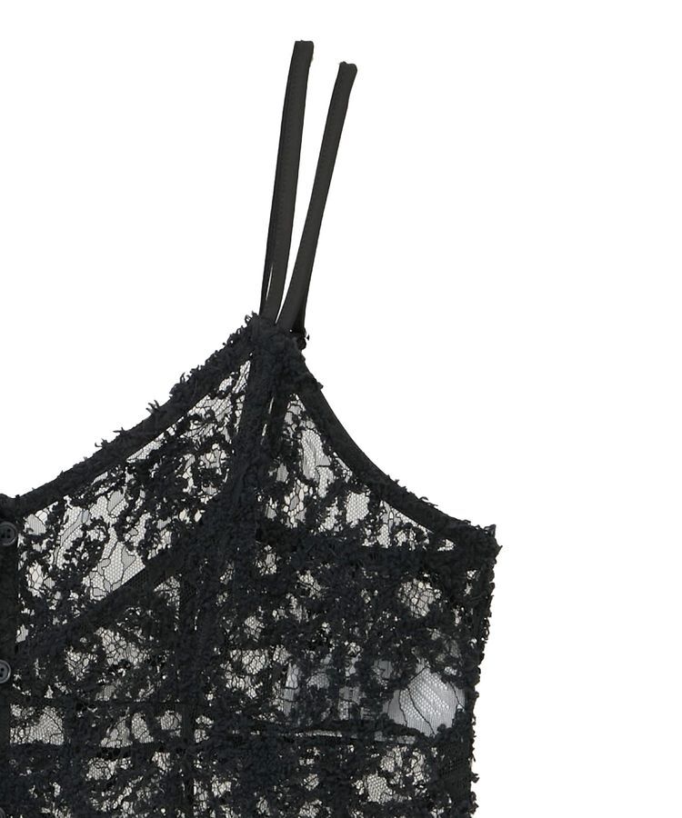 earth music&ecology「モールレースキャミチュニック」|チュニック|