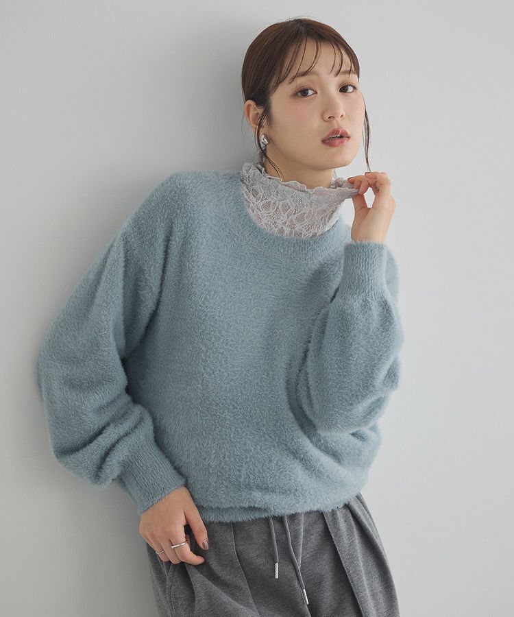 earth music&ecology「あったかフェミニンインナー(ハイネック)」|Tシャツ・カットソー|