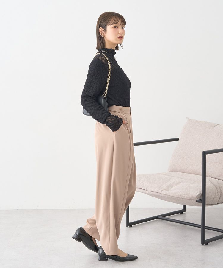 earth music&ecology「あったかフェミニンインナー(ハイネック)」|Tシャツ・カットソー|