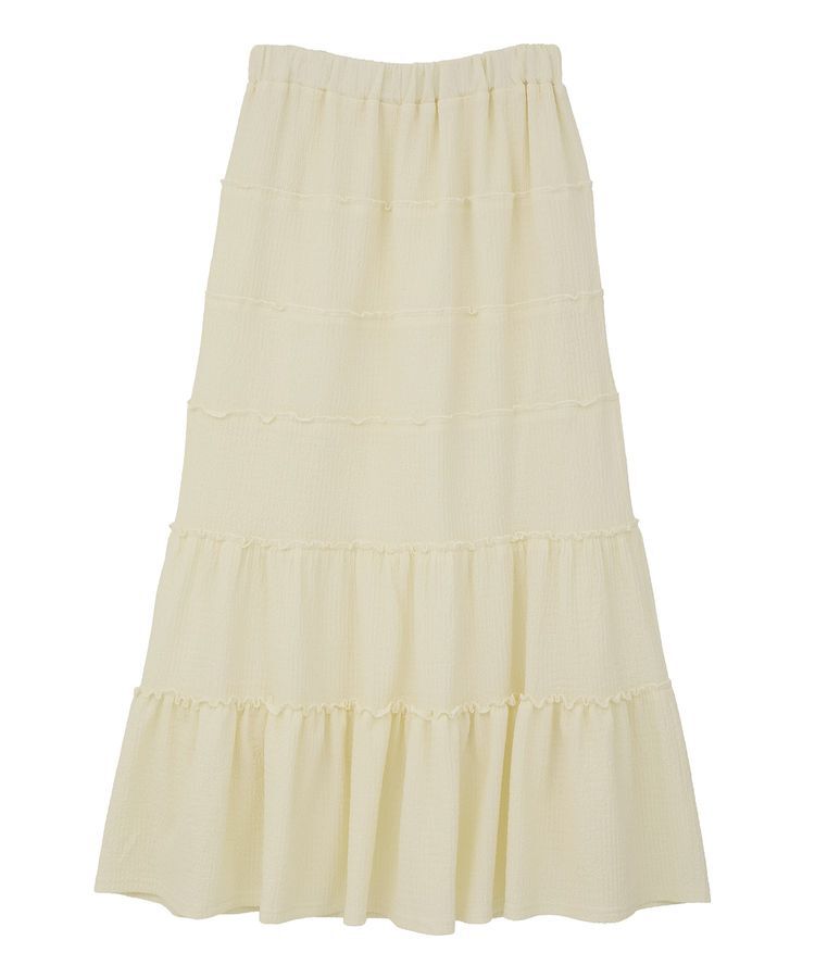 earth music&ecology「メロー切替フレアスカート」|フレア|