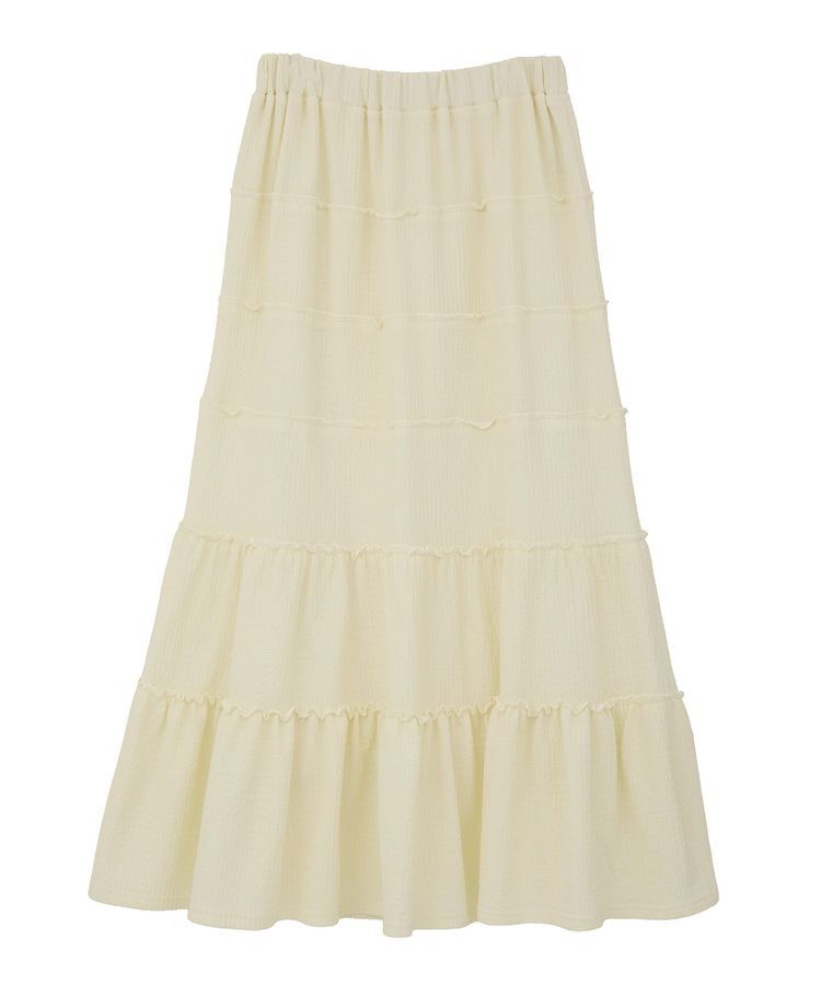 earth music&ecology「メロー切替フレアスカート」|フレア|