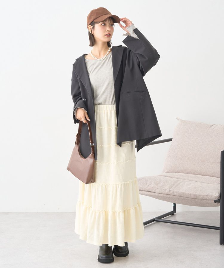 earth music&ecology「サイドロゴ刺繍キャップ」|その他|