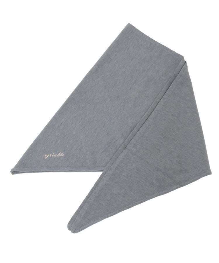 earth music&ecology「三角ニットストール」|ストール|