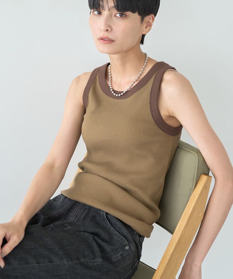 AMERICAN HOLIC「アソートテレコタンクトップ」|インナー|