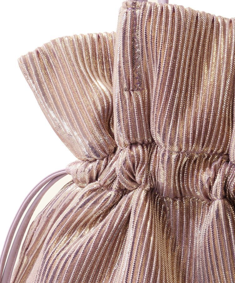 armonia「andmikka. メタリックプリーツトートバック」|トートバッグ|