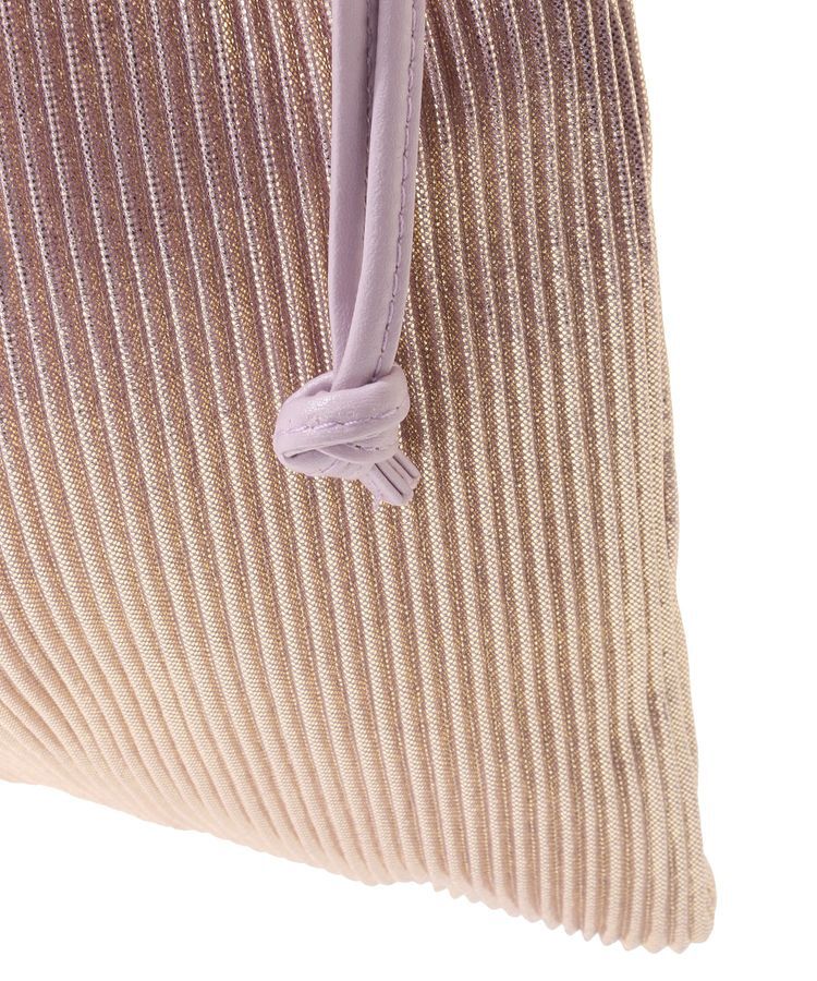 armonia「andmikka. メタリックプリーツトートバック」|トートバッグ|