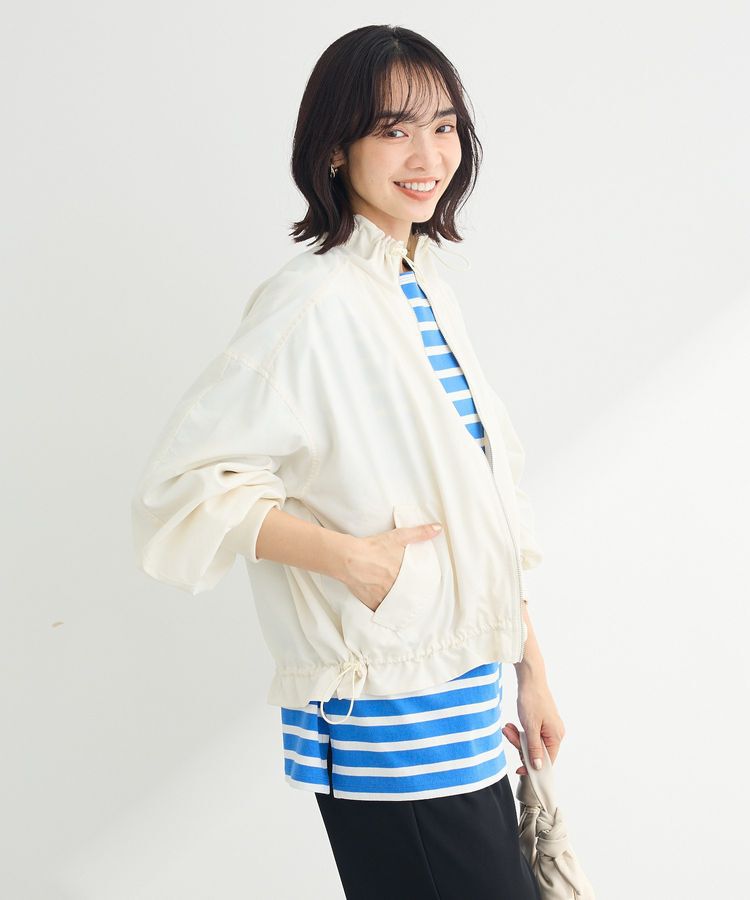 Green Parks「撥水加工 スタンドドロストブルゾン」|ブルゾン・スタジャン|