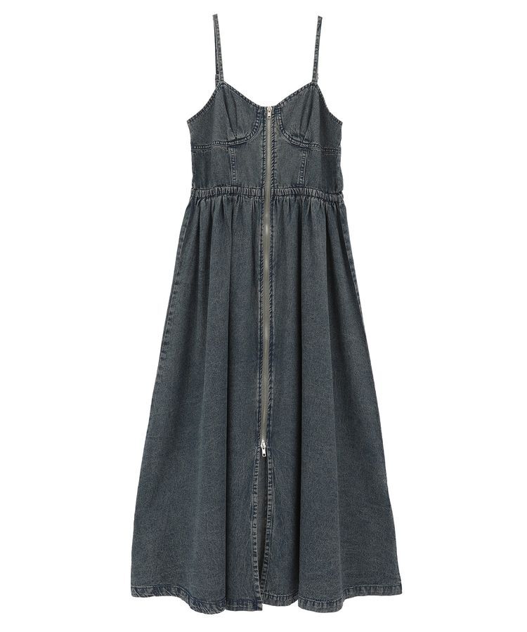 Green Parks「・SUGAR SPOON コルセットデニムキャミワンピ」|ワンピース|