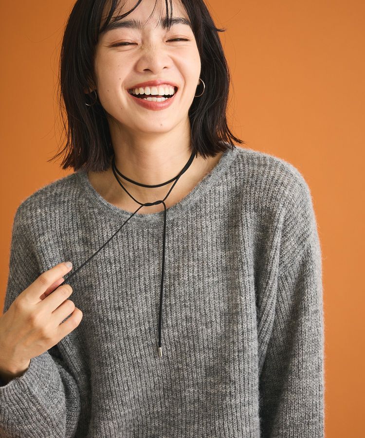 Green Parks「シアーゆったりニットプルオーバー」|ニット・セーター|