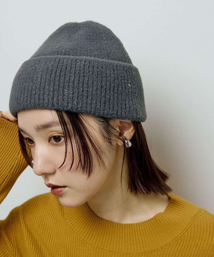 Green Parks「ラメニット帽」|その他|Gray