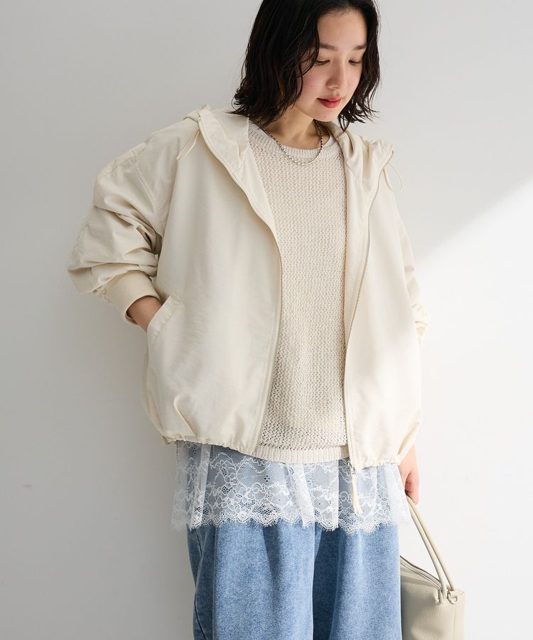 Green Parks「撥水加工フード付ブルゾン」|ブルゾン・スタジャン|