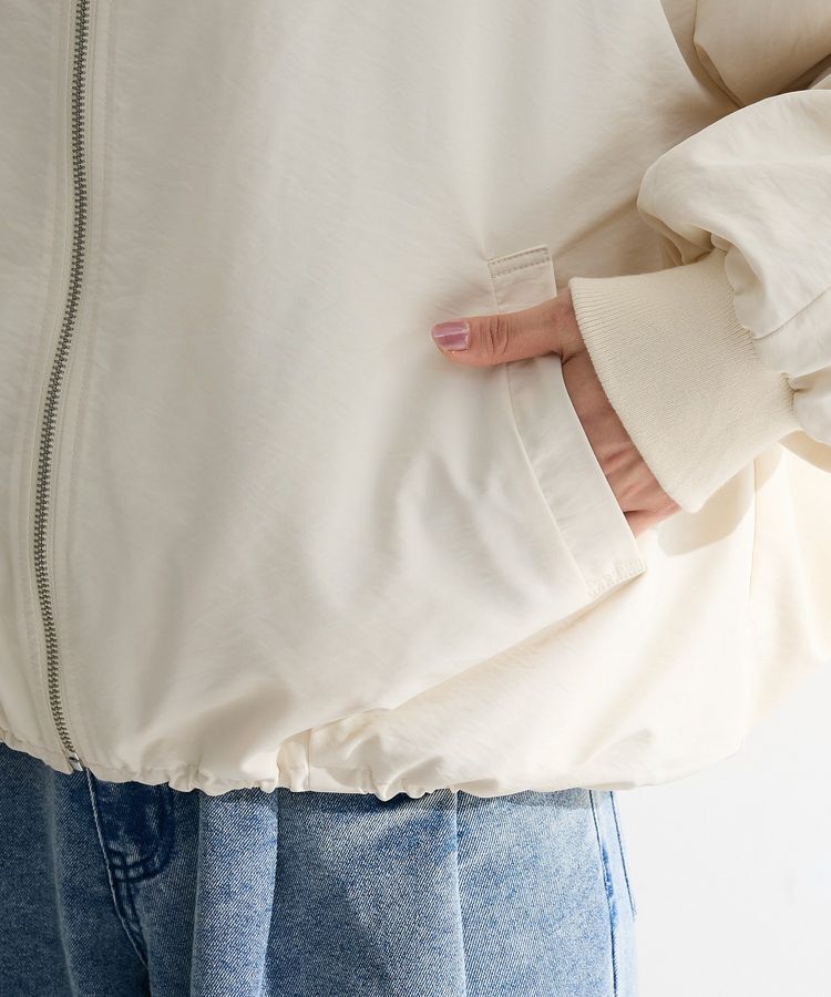 Green Parks「撥水加工フード付ブルゾン」|ブルゾン・スタジャン|