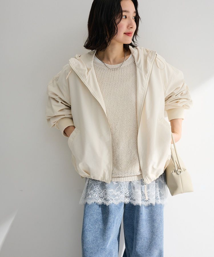 Green Parks「撥水加工フード付ブルゾン」|ブルゾン・スタジャン|