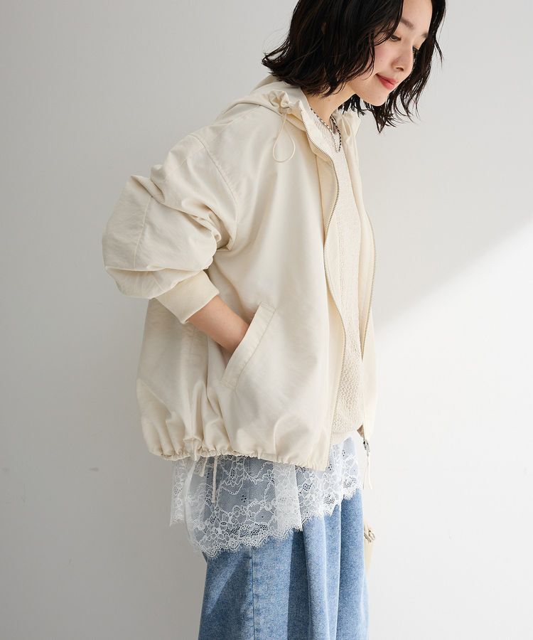 Green Parks「撥水加工フード付ブルゾン」|ブルゾン・スタジャン|