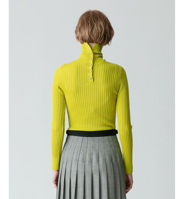 allureville「釦ディティール2WAY ネックリブプルオーバー」|その他|