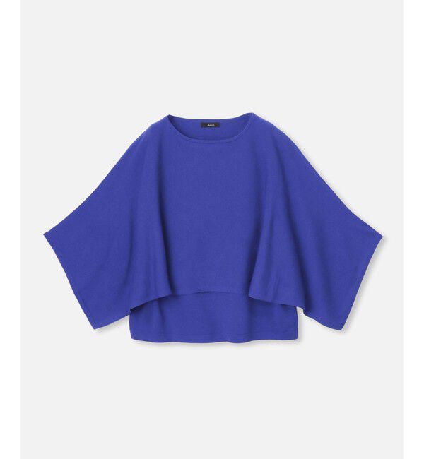 allureville「ケープスリーブ プルオーバー」|ニット・セーター|