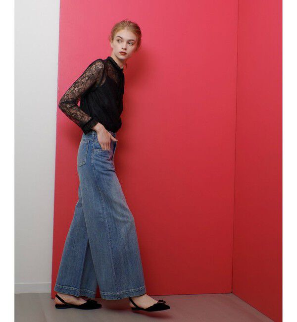 LOULOU WILLOUGHBY「【LOULOU WILLOUGHBY】◇デニムバギーパンツ」|デニム|