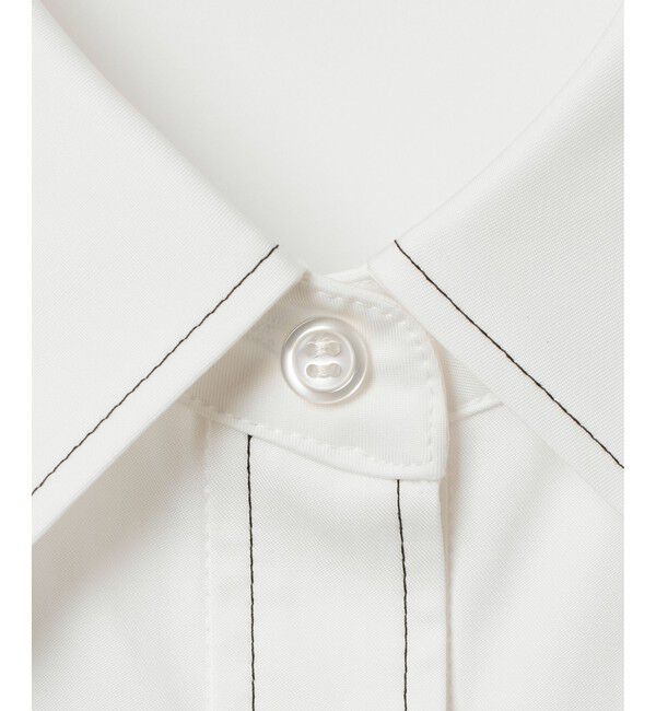 LOULOU WILLOUGHBY「【LOULOU WILLOUGHBY】メモリーツイルティアードシャツワンピース」|ワンピース|