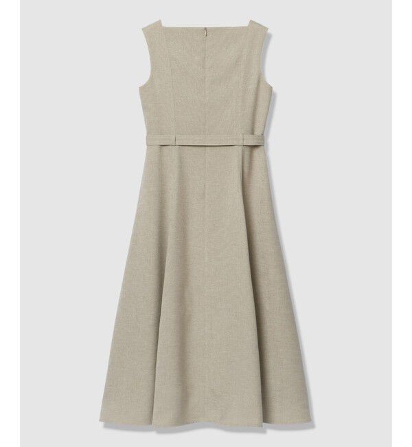 allureville「スクウェアデザインフレアーワンピース」|ワンピース|