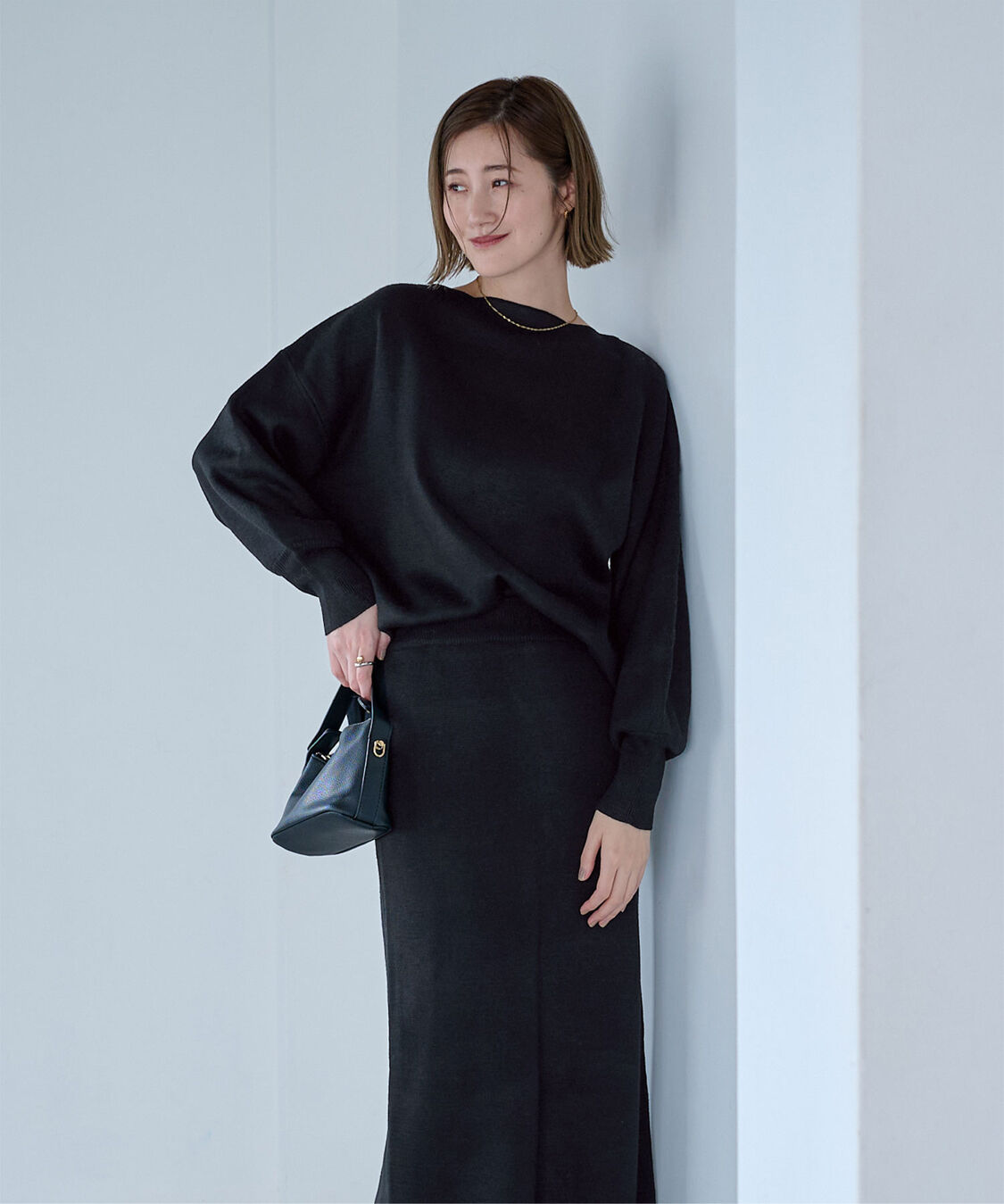 ur's「ミラノリブニットセットアップ」|ニット・セーター|